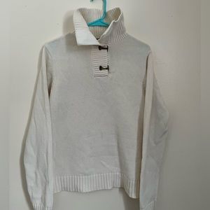 Ralph Lauren White Sweater Size XL